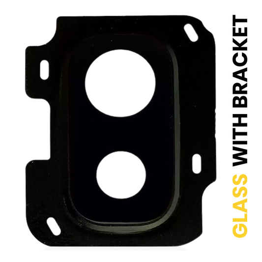 Samsung Galaxy J8 (J810 / 2018) (Black) rear camera lens with bracket - product image 1
