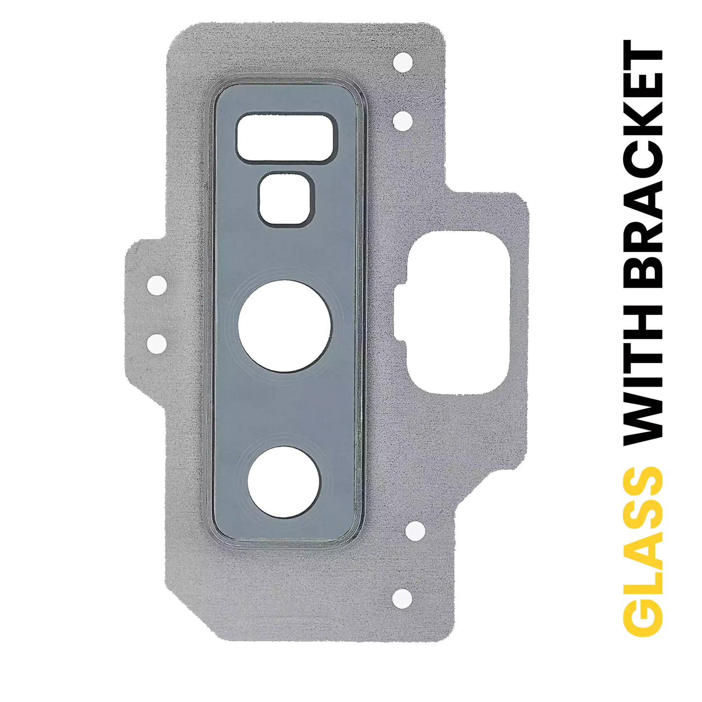 Back Camera Lens With Bracket / Bezel For Samsung Galaxy Note 9 (Cloud Silver)