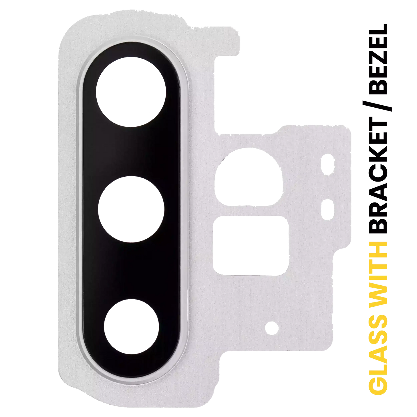 Back Camera Lens With Bracket / Bezel For Samsung Galaxy Note 10 Plus / 5G (Aura White)