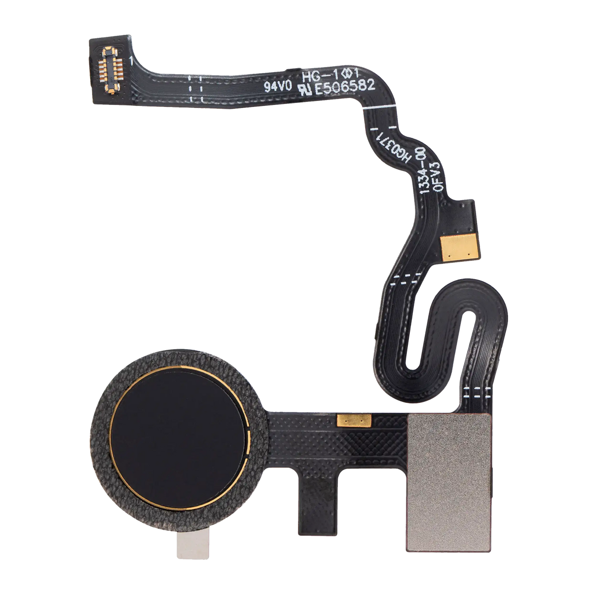 Fingerprint Reader With Flex Cable For Google Pixel 4a / 4a 5G (Just Black) - replacement part product view