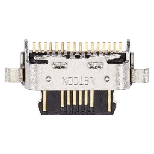 Charging Port Only For Motorola Moto G22 (XT2231 / 2022) / LG K51 (Soldering Required) (10 Pack) replacement part SKU 107082110842 image 1
