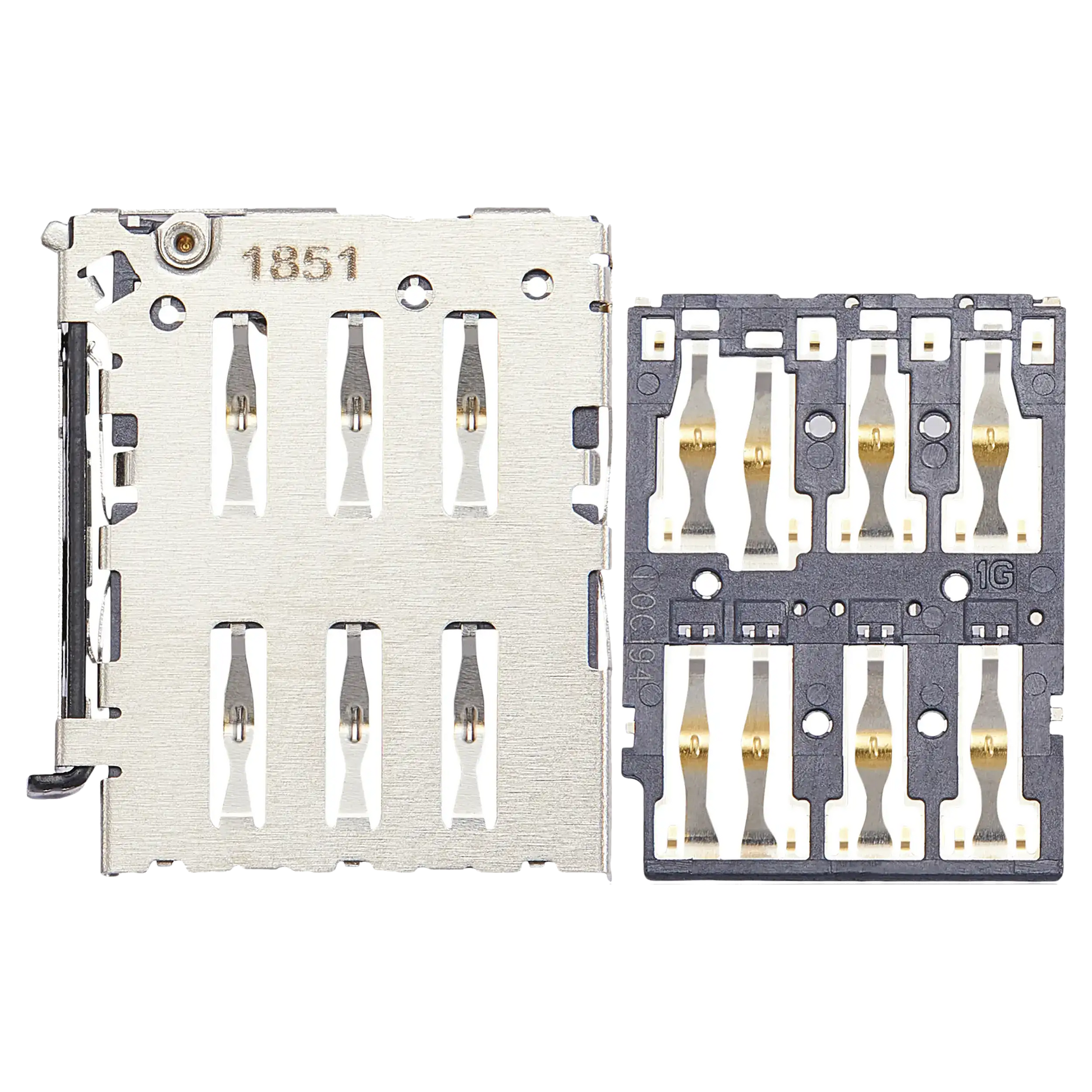 Sim Card Reader For Motorola Edge 5G (XT2141 / 2021) / Huawei P30 (2 Piece Set) | SKU 107082079422 | image 1
