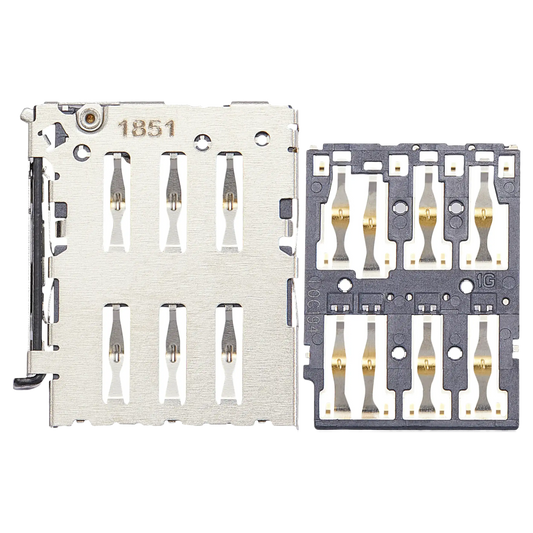 Sim Card Reader For Motorola Edge 5G (XT2141 / 2021) / Huawei P30 (2 Piece Set) | SKU 107082079422 | image 1