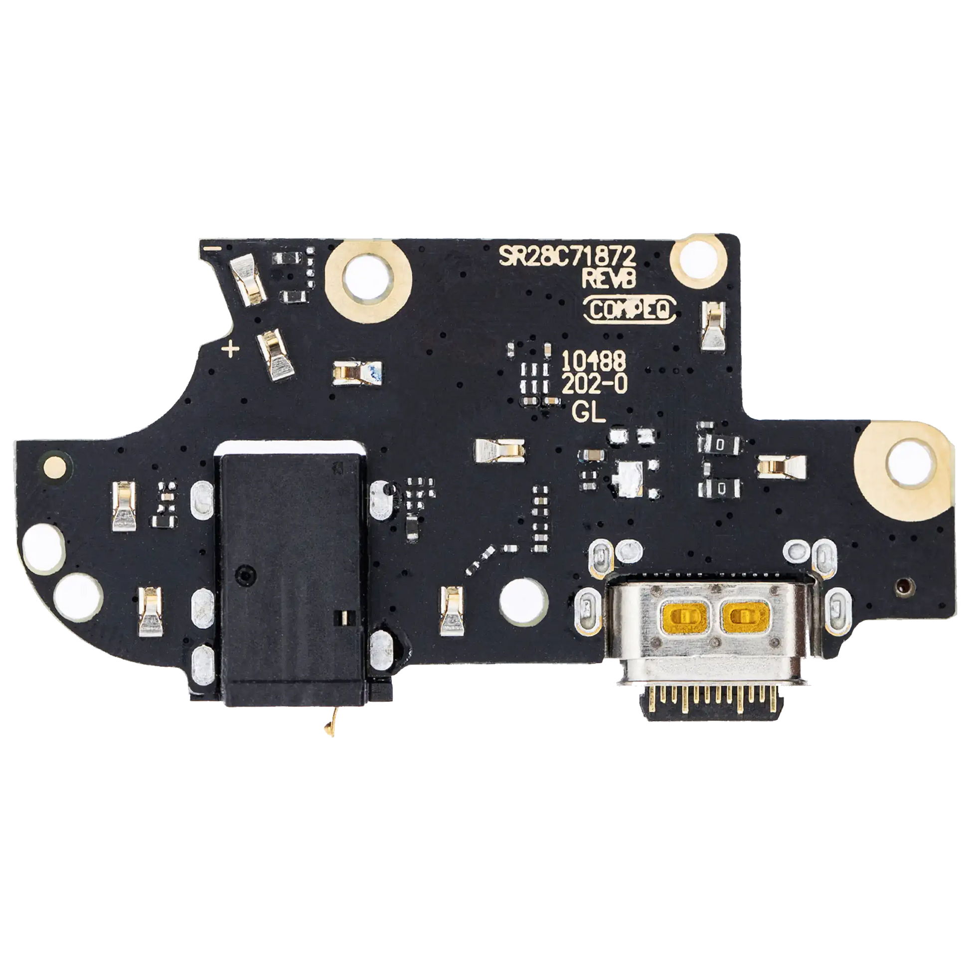 Charging Port Board With Headphone Jack For Motorola One 5G (XT2075 / 2020) (Aftermarket Plus) - Motorola replacement part - product image 1 - SKU 107082025522