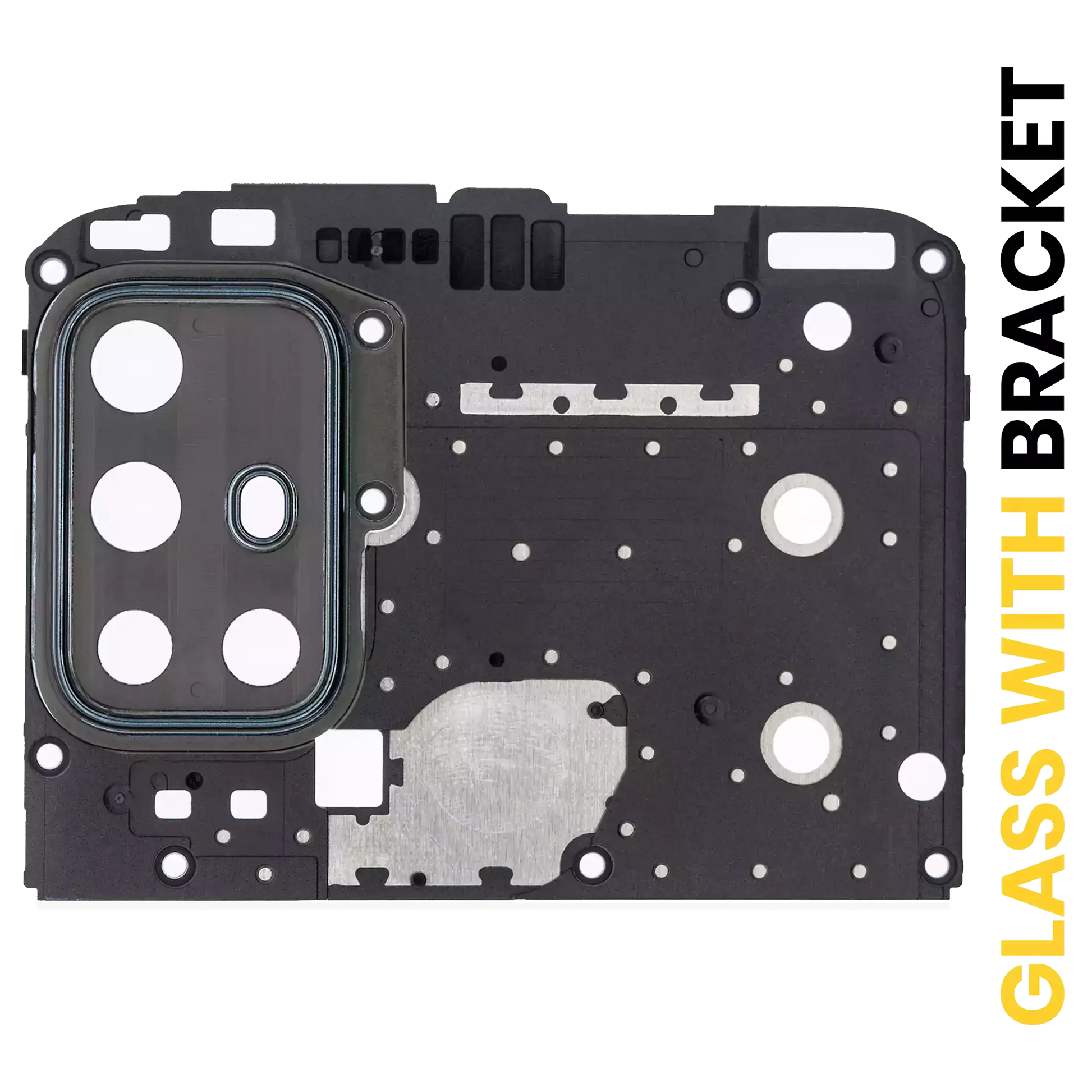 Back Camera Lens With Bracket For Motorola Moto G30 (XT2129 / 2021) (Phantom Black) replacement part for compatible Motorola phone, SKU 107082028524, product image 1