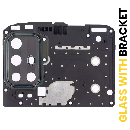 Back Camera Lens With Bracket For Motorola Moto G30 (XT2129 / 2021) (Phantom Black) replacement part for compatible Motorola phone, SKU 107082028524, product image 1