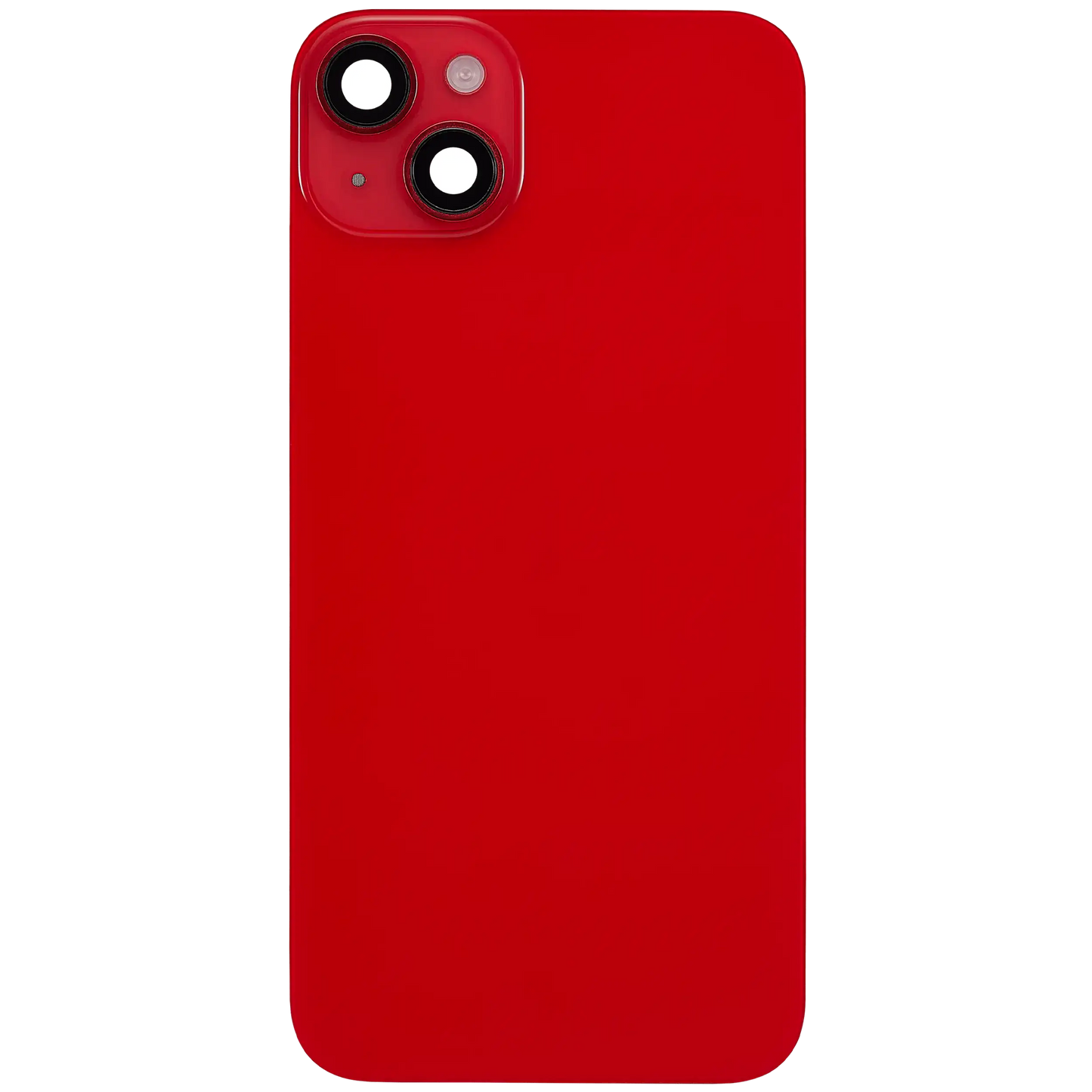 Back Glass w/ MagSafe Magnet & NFC & Flashlight Flex For iPhone 14 Plus (Used OEM Pull: Grade B) (Red)