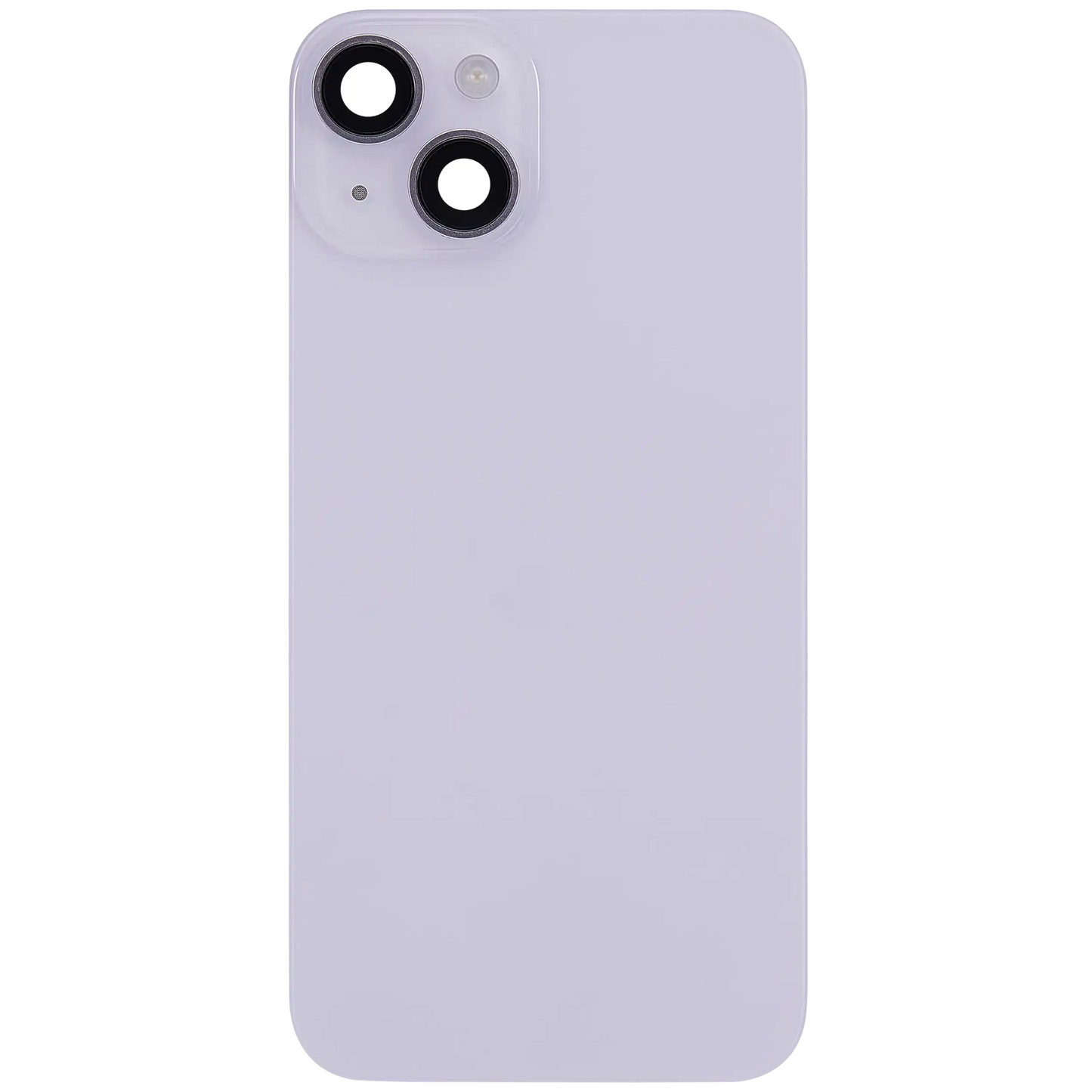 Back Glass w/ MagSafe Magnet & NFC & Flashlight Flex For iPhone 14 (Used OEM Pull: Grade B) (Purple)