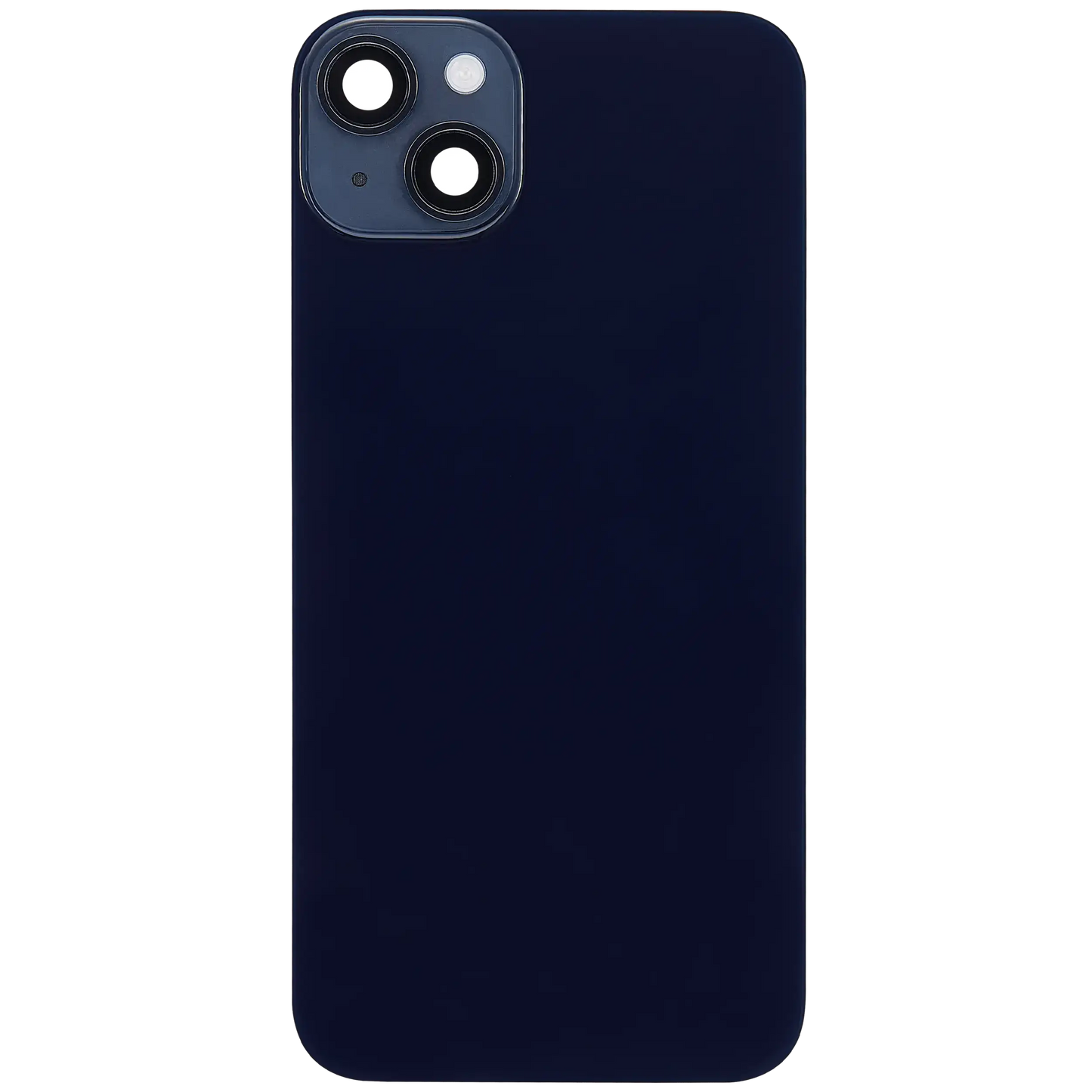 Back Glass w/ MagSafe Magnet & NFC & Flashlight Flex For iPhone 14 Plus (Used OEM Pull: Grade B) (Midnight)