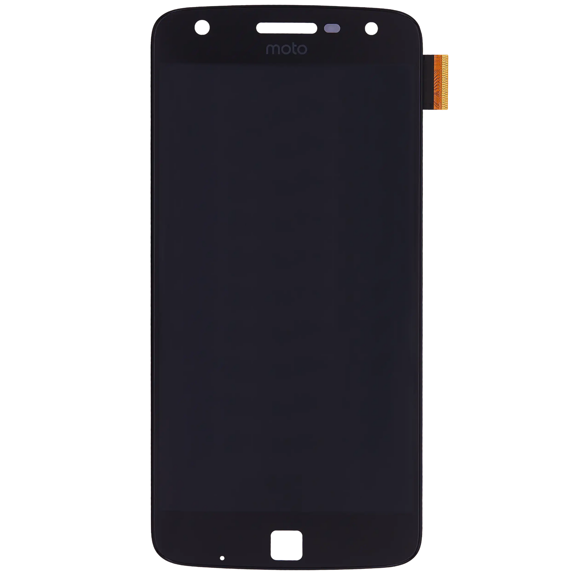 OLED Assembly Without Frame For Motorola Moto Z Play Droid (XT1635 / 2016) (Refurbished) (Black) - Motorola replacement part, alternate repair part view, SKU 107082048108