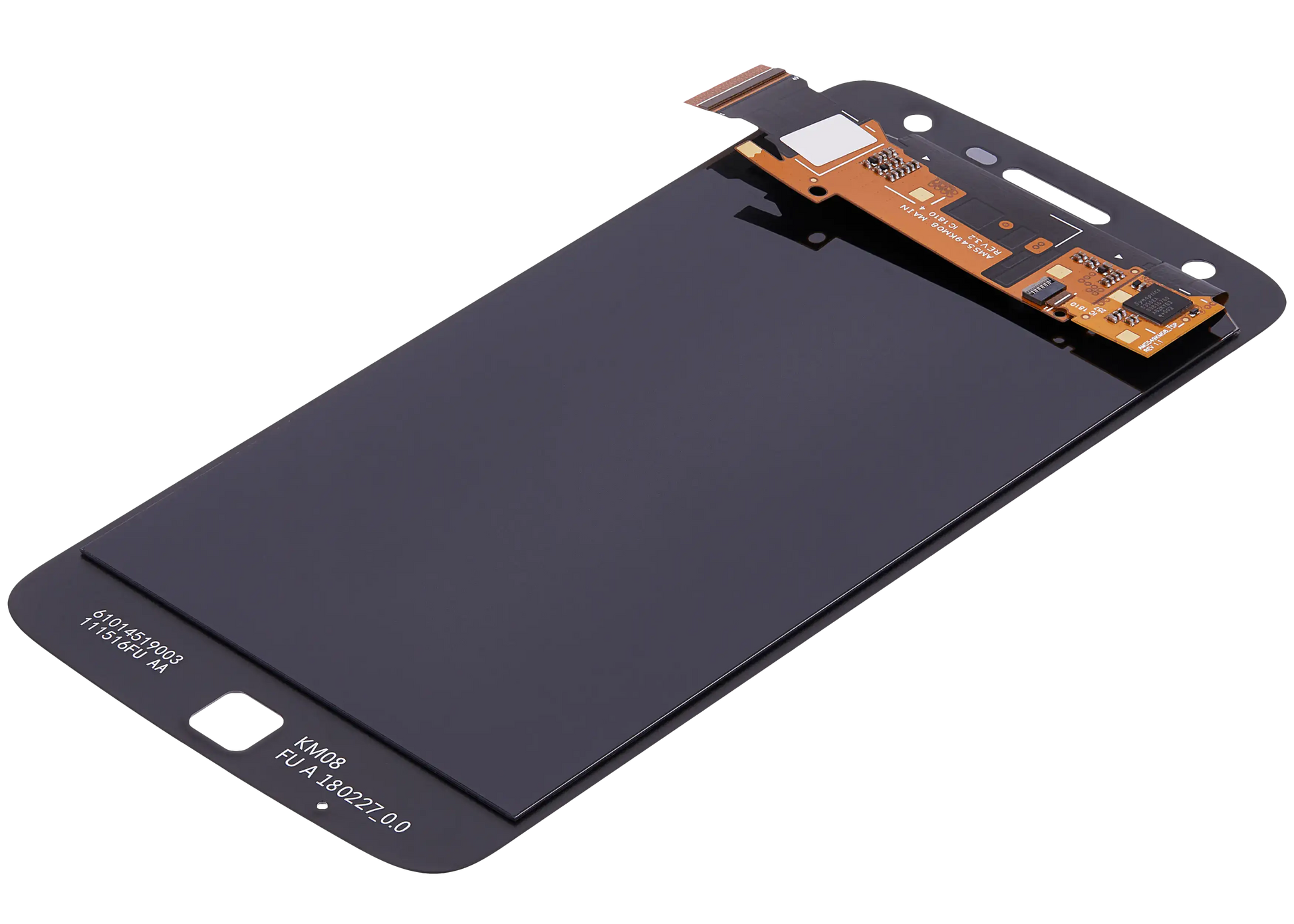 OLED Assembly Without Frame For Motorola Moto Z Play Droid (XT1635 / 2016) (Refurbished) (Black) - Motorola replacement part, additional product view, SKU 107082048108