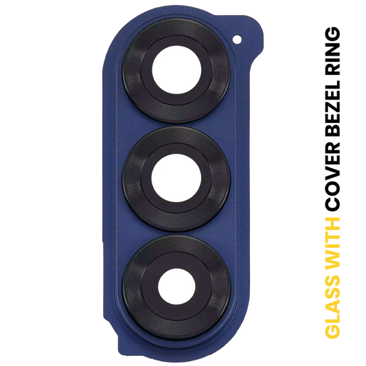 Samsung replacement part: Back Camera Lens With Cover Bezel Ring For Samsung Galaxy Z Fold 6 5G (Premium) (Navy)