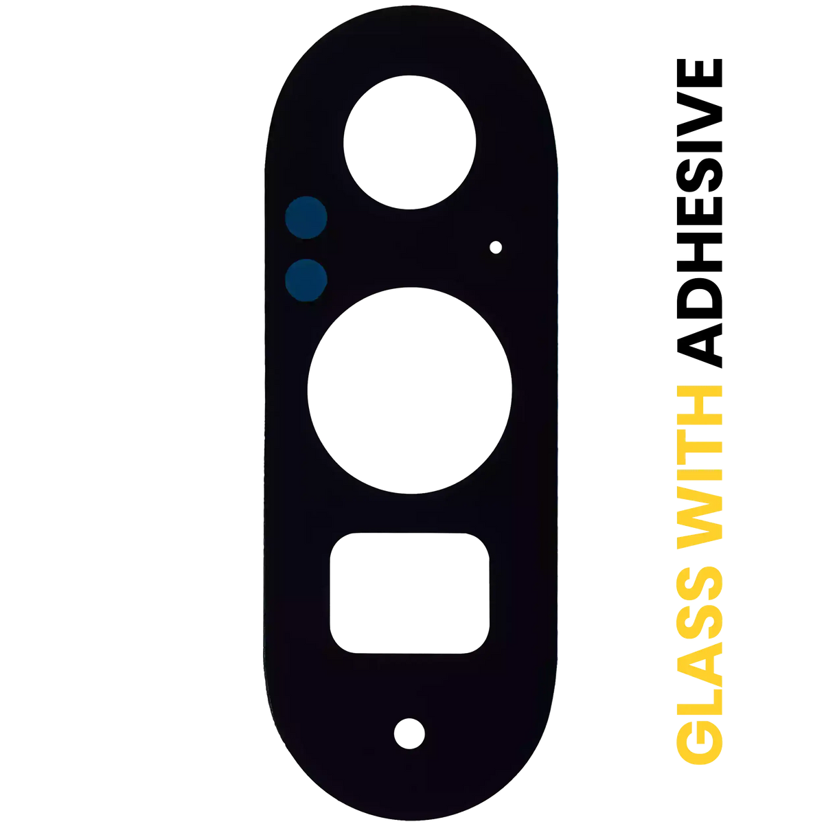 Back Camera Lens (Glass Only) With Adhesive For Google Pixel 9 Pro XL - replacement part product view
