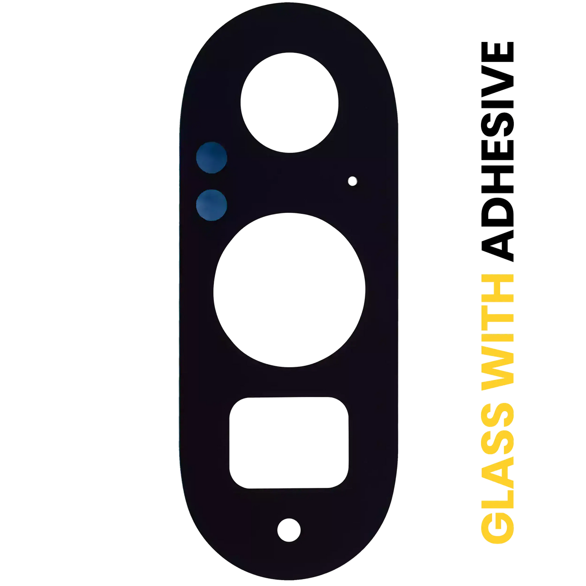 Back Camera Lens (Glass Only) With Adhesive For Google Pixel 9 Pro - replacement part product view