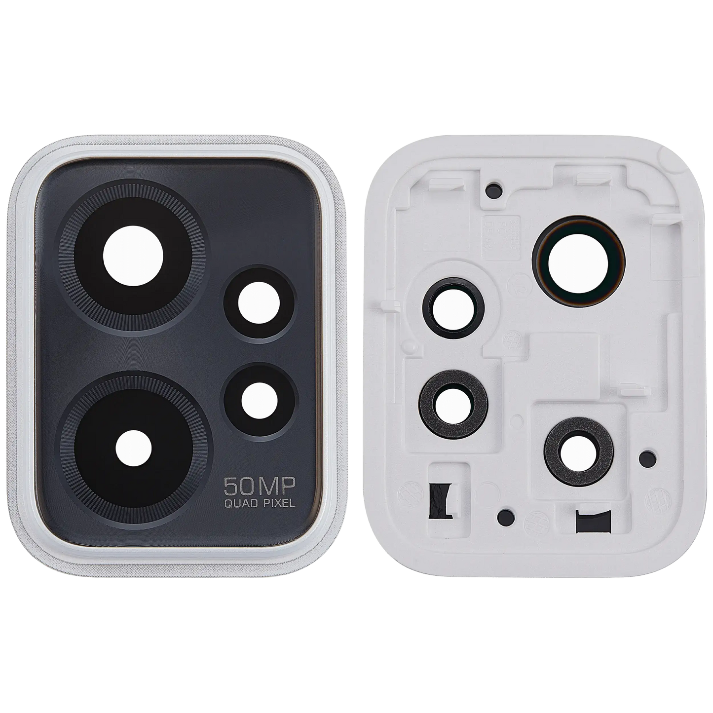 Back Camera Lens With Bracket / Bezel For Motorola Moto G Power 5G (XT2311 / 2023) (Premium) (White) replacement part SKU 107282215287 image 2