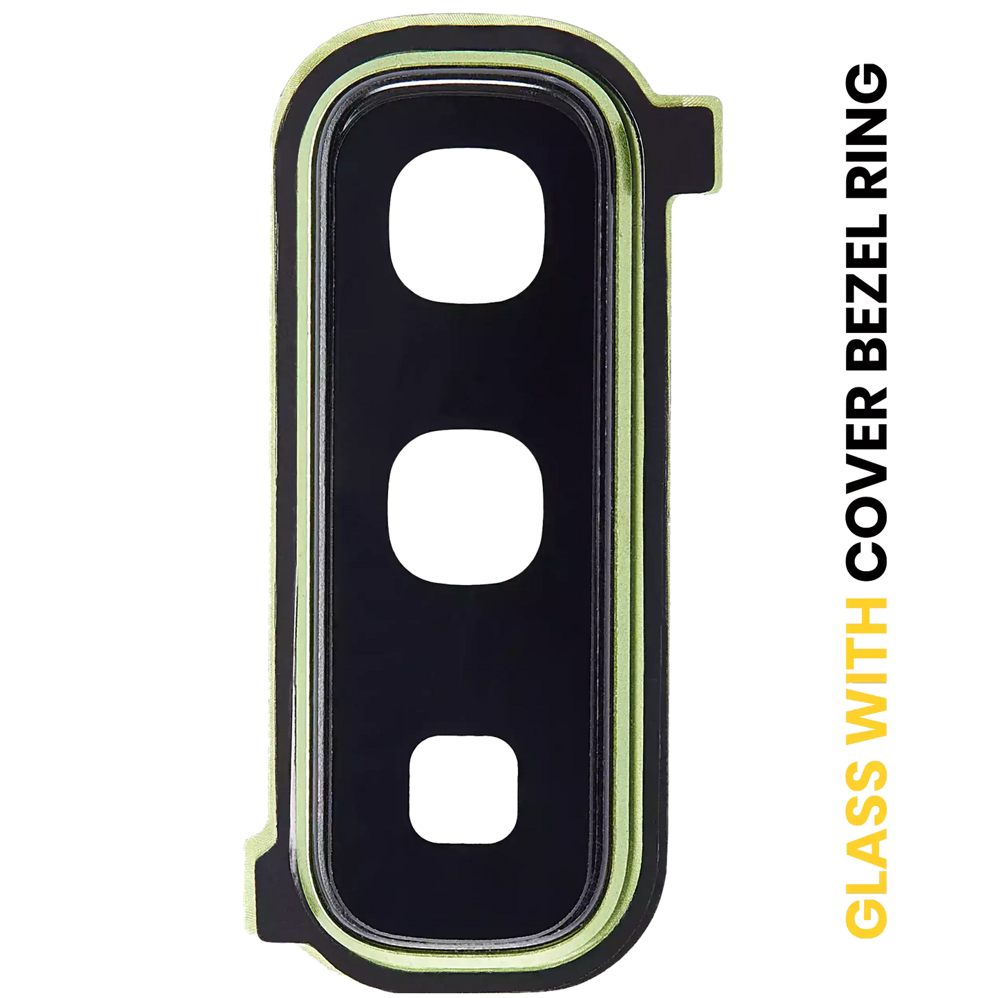 Back Camera Lens With Cover Bezel Ring For Samsung Galaxy Fold 4G (F900) / Fold 5G (F907) (Martian Green) - High res image