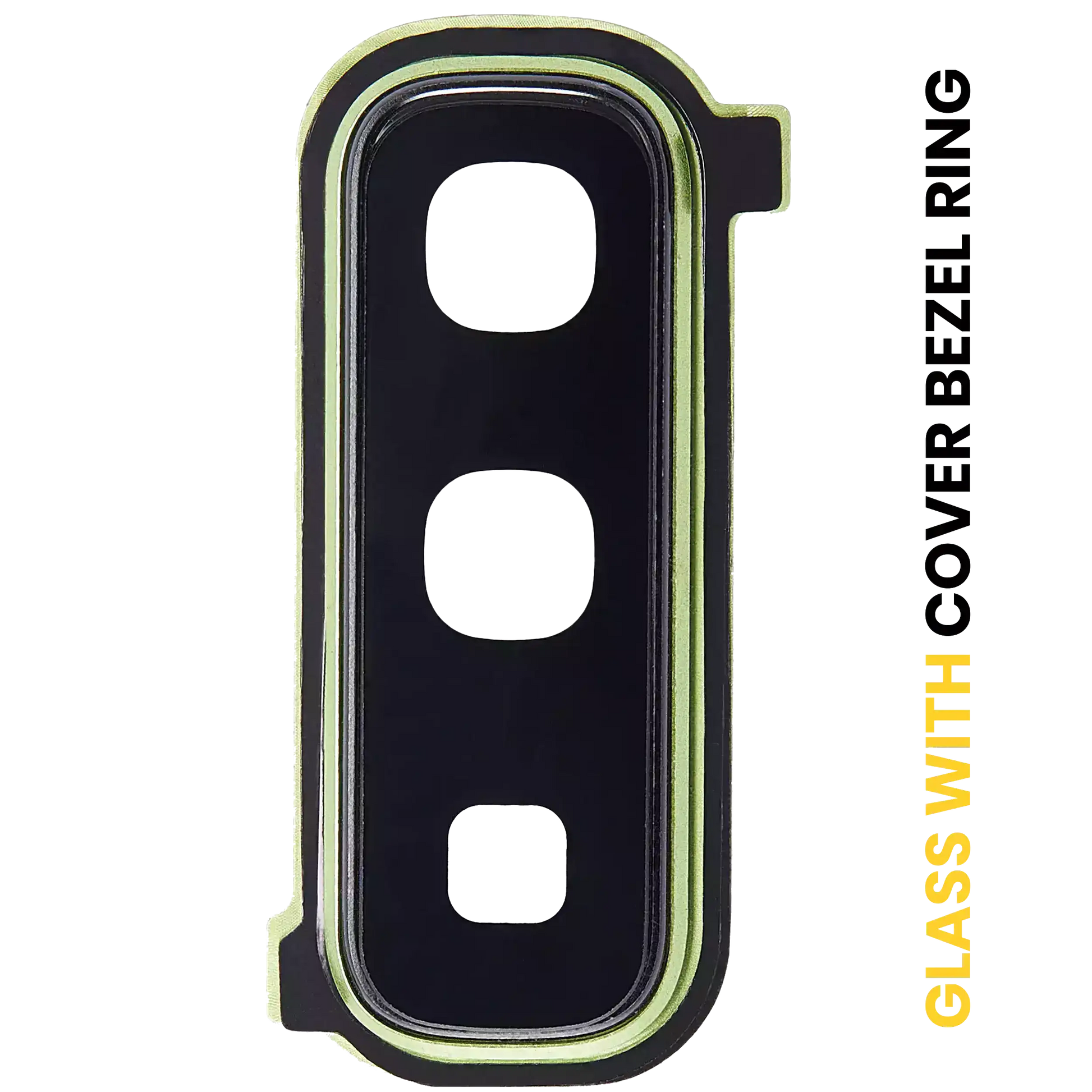 Back Camera Lens With Cover Bezel Ring For Samsung Galaxy Fold 4G (F900) / Fold 5G (F907) (Martian Green) - High res image