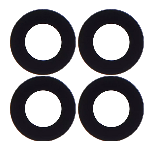 Back Camera Lens (Glass Only) With Adhesive For Motorola One 5G (XT2075-1 / 2020) (4 Piece Set) (10 Pack) - Motorola replacement part - product image 1 - SKU 107082025530