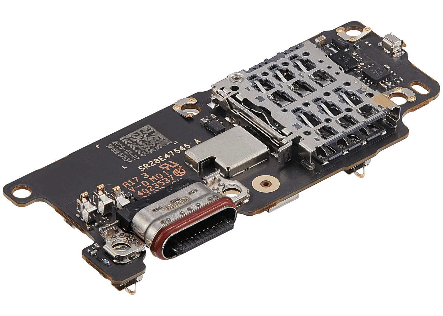 Charging Port Board For Motorola Moto Razr 60 Ultra (XT2551 / 2025) (Premium) - Motorola replacement part image 4