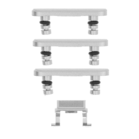 Hard Buttons (Power / Volume / Switch) For iPhone 8 Plus (Silver)