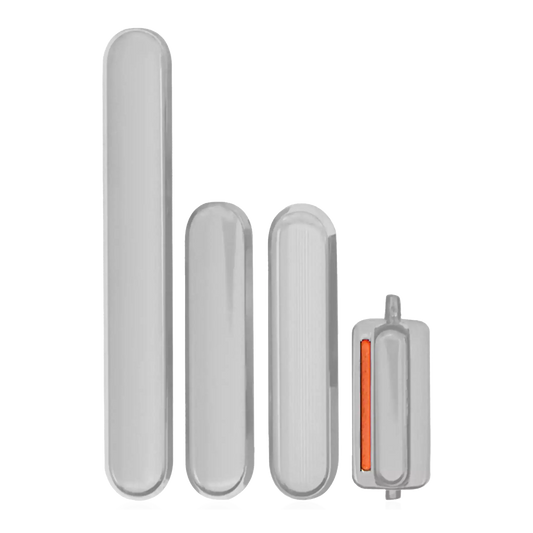 Hard Buttons (Power / Volume / Switch) For iPhone XS / XS Max (Silver)