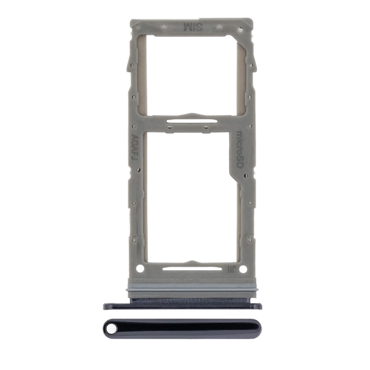 Single Sim Card Tray For Samsung Galaxy A71 5G (A716 / 2020) (Prism Cube Black)