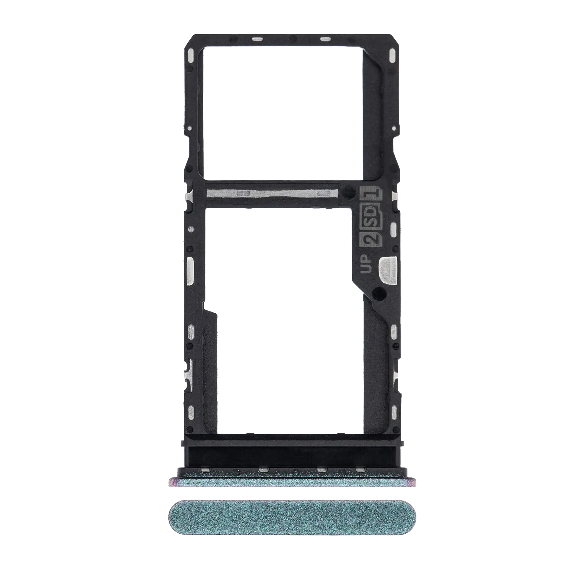 Dual Sim Card Tray For Motorola Moto G20 (XT2128 / 2021) (Breeze Blue) replacement part for compatible Motorola phone, SKU 107082028925, product image 1