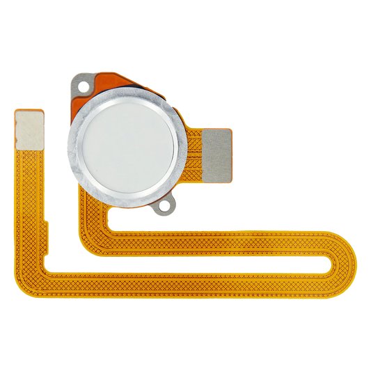 Fingerprint Reader With Flex Cable For Motorola Moto G8 Power (XT2041-1 / XT2041-3 / 2020) (White) | compatible mobile phone replacement part | SKU 107082082325 | product image 1