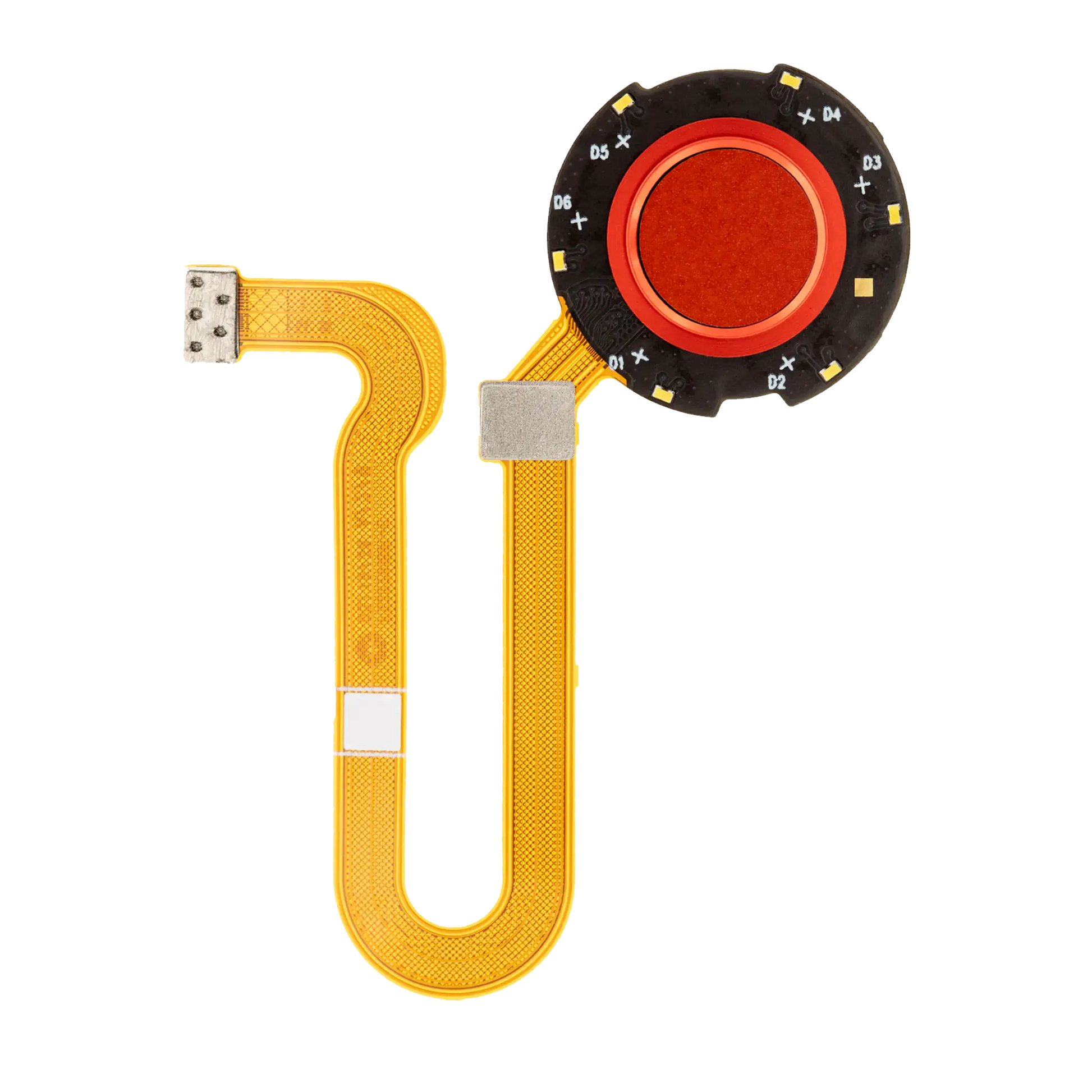 Fingerprint Reader With Flex Cable For Motorola One Hyper (XT2027 / 2020) (Dark Amber) - Motorola replacement part - product image 1 - SKU 107082023412