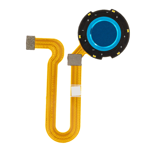 Fingerprint Reader With Flex Cable For Motorola One Hyper (XT2027 / 2020) (Deepsea Blue) - Motorola replacement part - product image 1 - SKU 107082023413