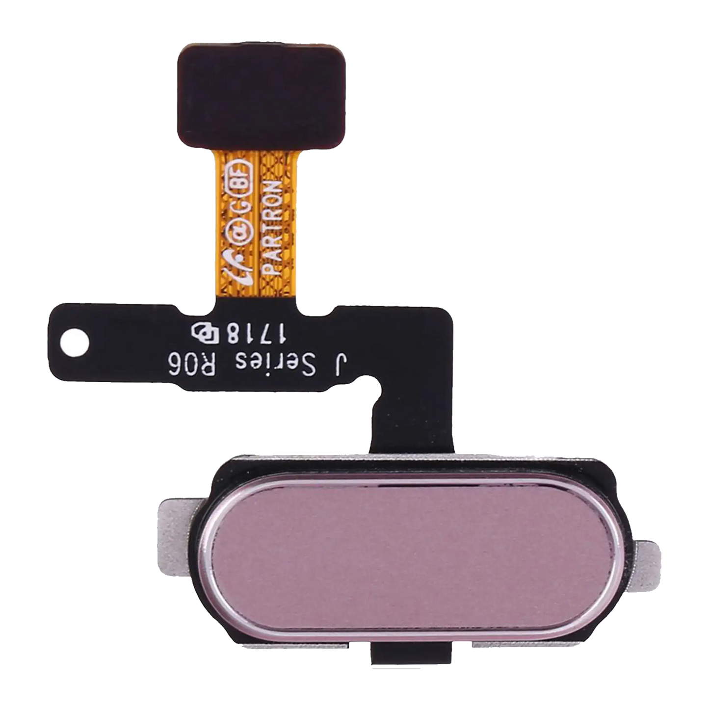 Fingerprint Reader With Flex Cable For Samsung Galaxy J7 Pro (J730 / 2017) (Pink) Samsung replacement part SKU 107082016145 - product image 1