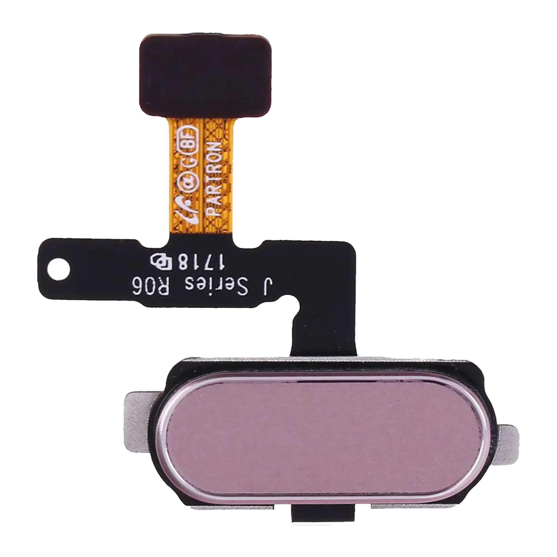 Fingerprint Reader With Flex Cable For Samsung Galaxy J7 Pro (J730 / 2017) (Pink) Samsung replacement part SKU 107082016145 - product image 1