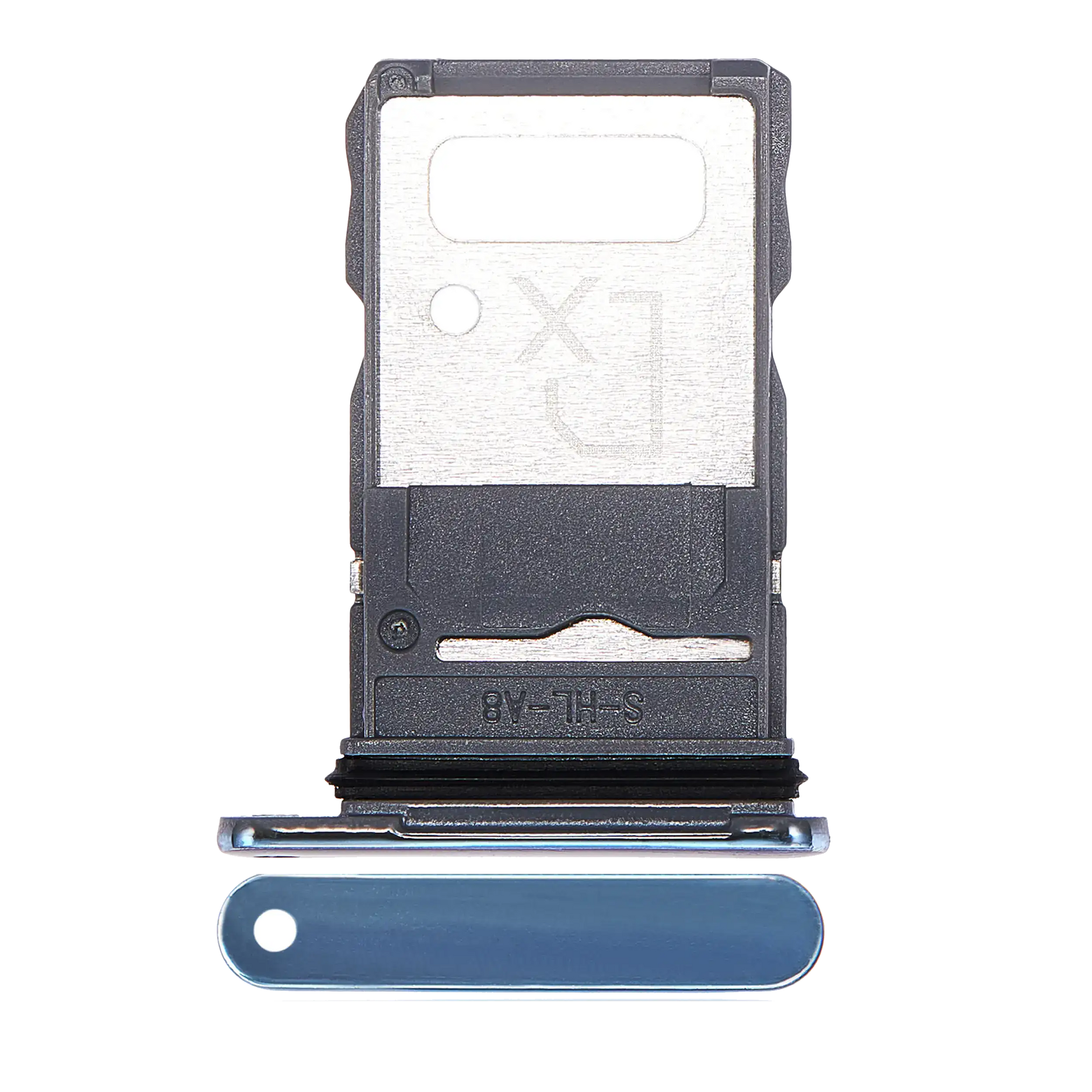 Single Sim Card Tray For Motorola Edge 20 Pro (XT2153-1 / 2021) (Midnight Blue) | SKU 109082007345 | image 1