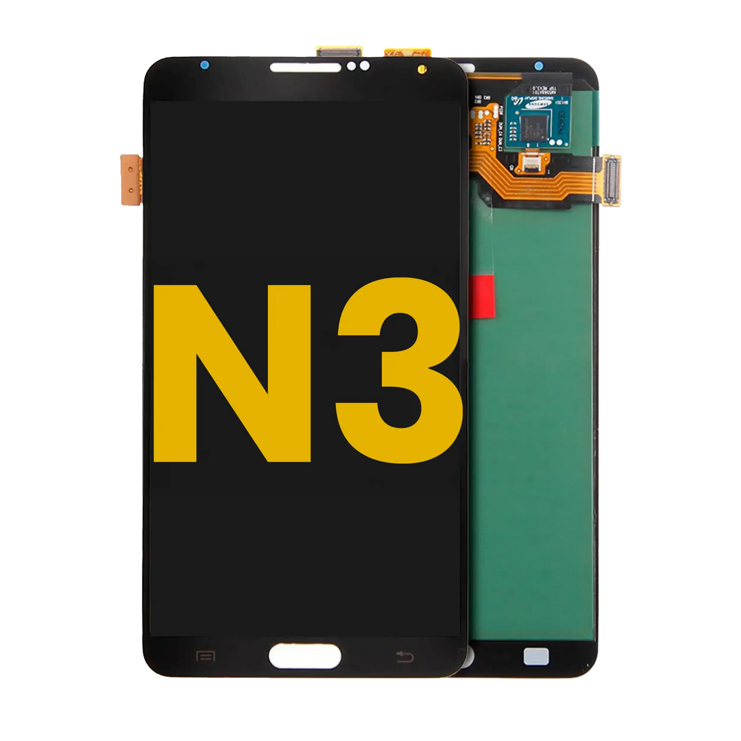 OLED Assembly Without Frame For Samsung Galaxy Note 3 (Refurbished) (All Models) (Black)