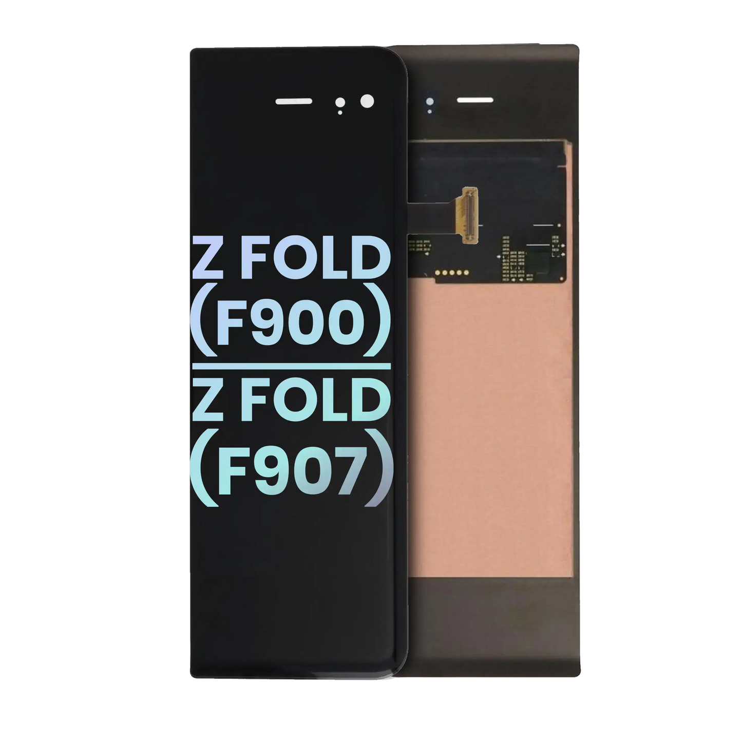 Outer OLED Assembly Without Frame For Samsung Galaxy Z Fold 4G (F900) / Z Fold 5G (F907) (Service Pack) (All Color) - High res image