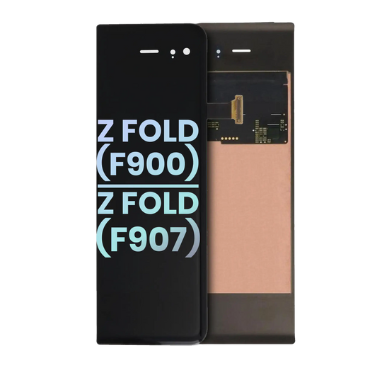 Outer OLED Assembly Without Frame For Samsung Galaxy Z Fold 4G (F900) / Z Fold 5G (F907) (Service Pack) (All Color) - High res image