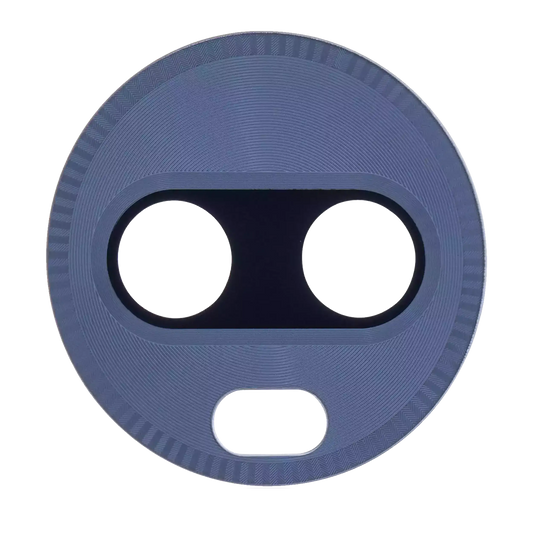 Back Camera Glass Lens For Motorola Moto Z3 Play (XT1929 / 2018) (Blue) - Motorola replacement part, primary product view, SKU 107082049231