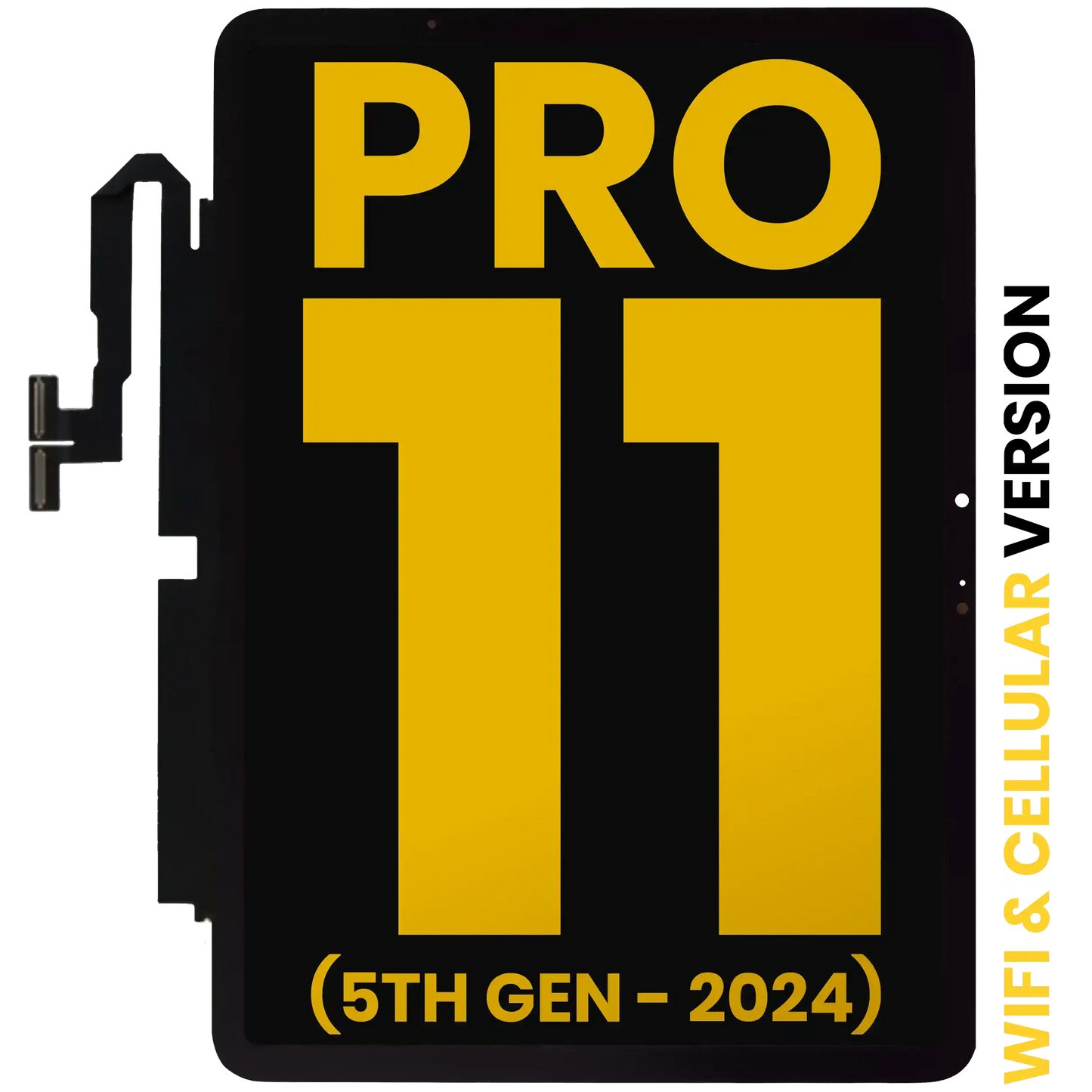 OLED Assembly With Digitizer For iPad Pro 11" 5th Gen (2024) (WiFi / Cellular) (Refurbished) (All Colors)