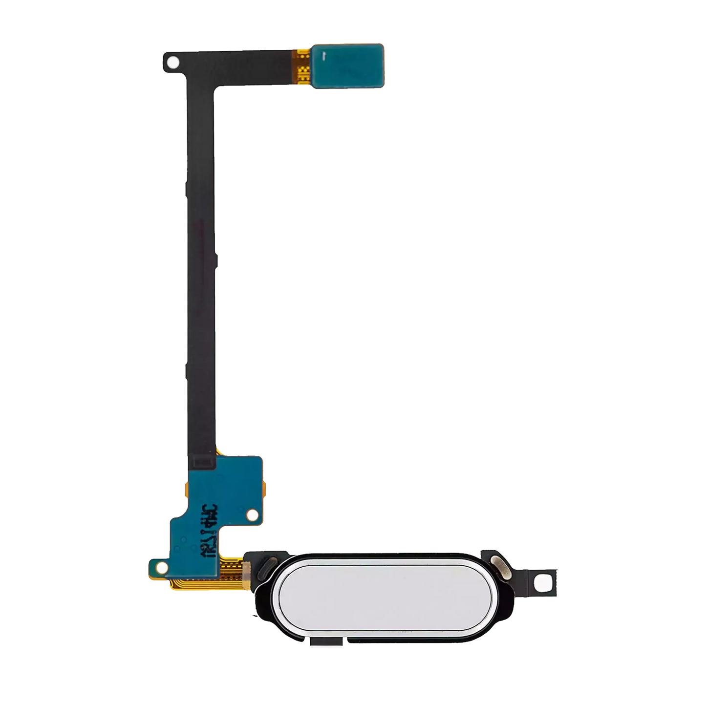 Home Button With Flex For Samsung Galaxy Note 4 (White)