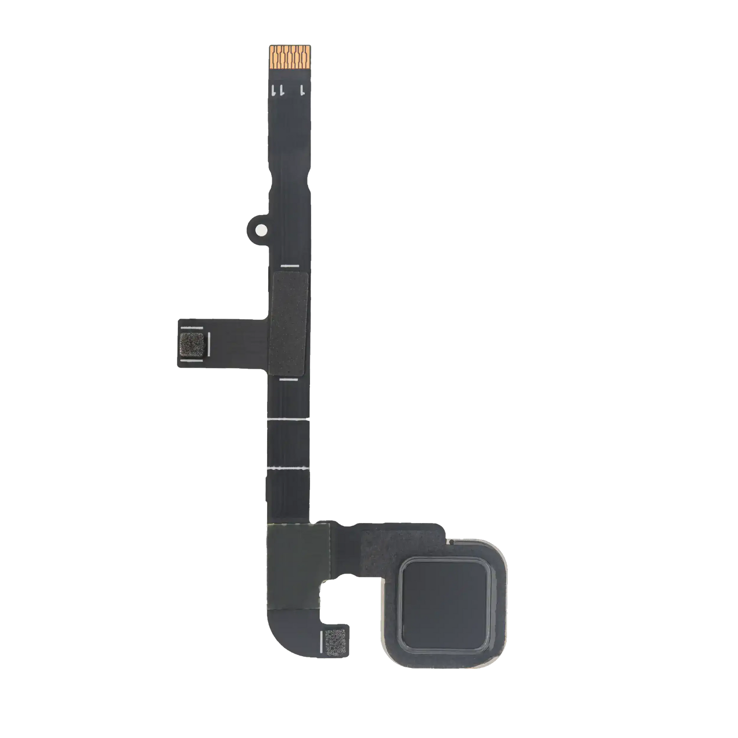 Home Button With Flex Cable For Motorola Moto Z Play Droid (XT1635 / 2016) (Black) - Motorola replacement part, primary product view, SKU 107082031419