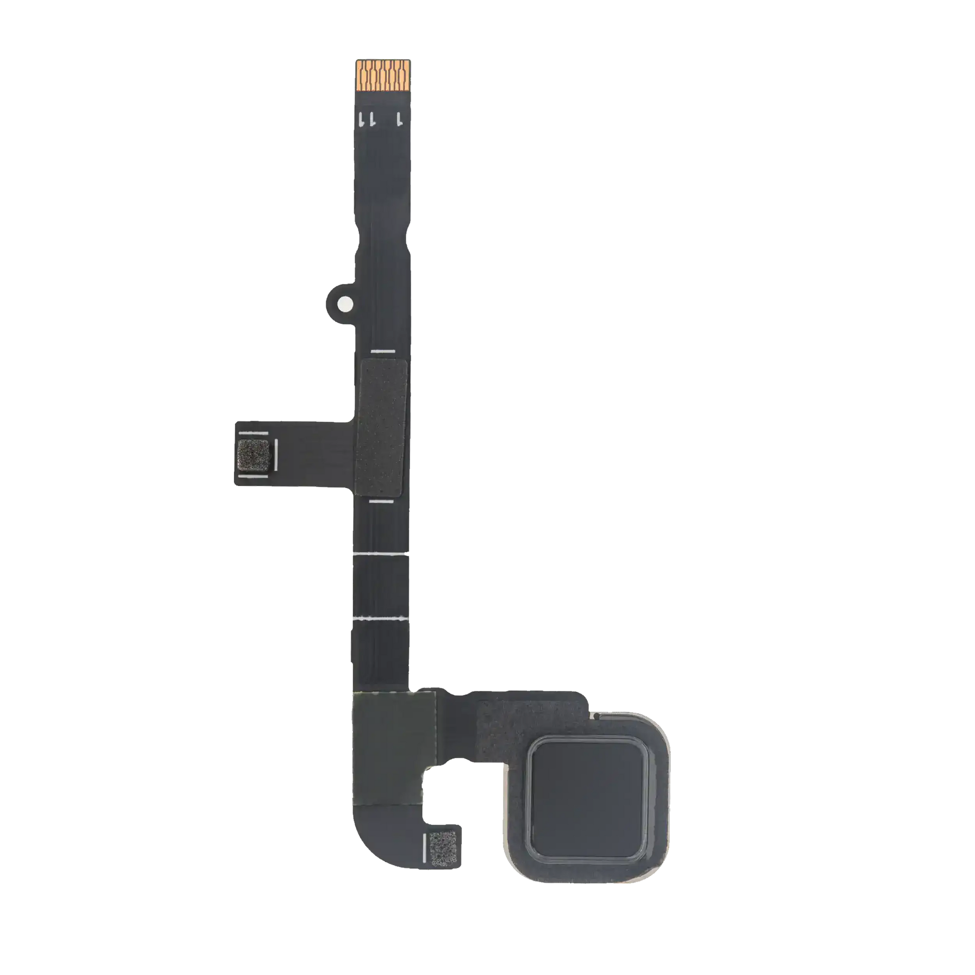 Home Button With Flex Cable For Motorola Moto Z Play Droid (XT1635 / 2016) (Black) - Motorola replacement part, primary product view, SKU 107082031419