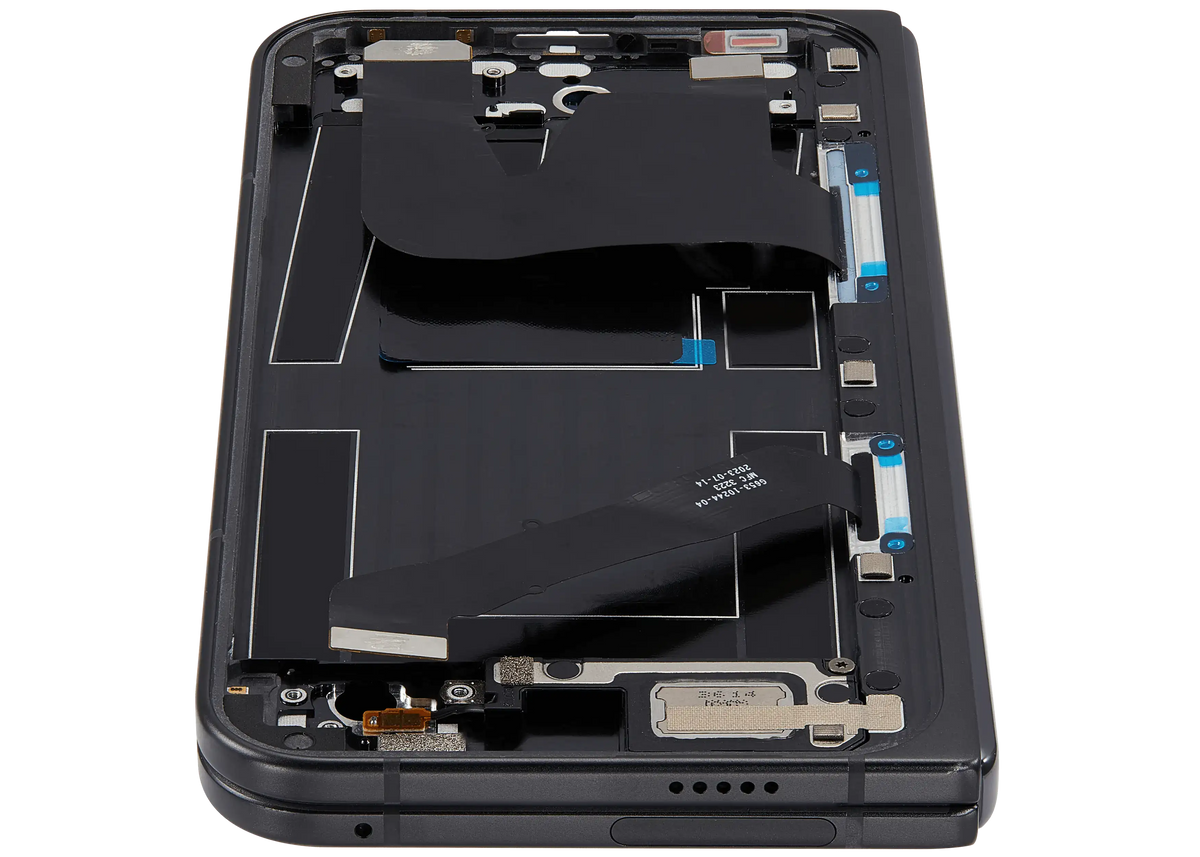 Mid-Frame Housing For Google Pixel 9 Pro Fold (Premium) (Obsidian) - replacement component detail view