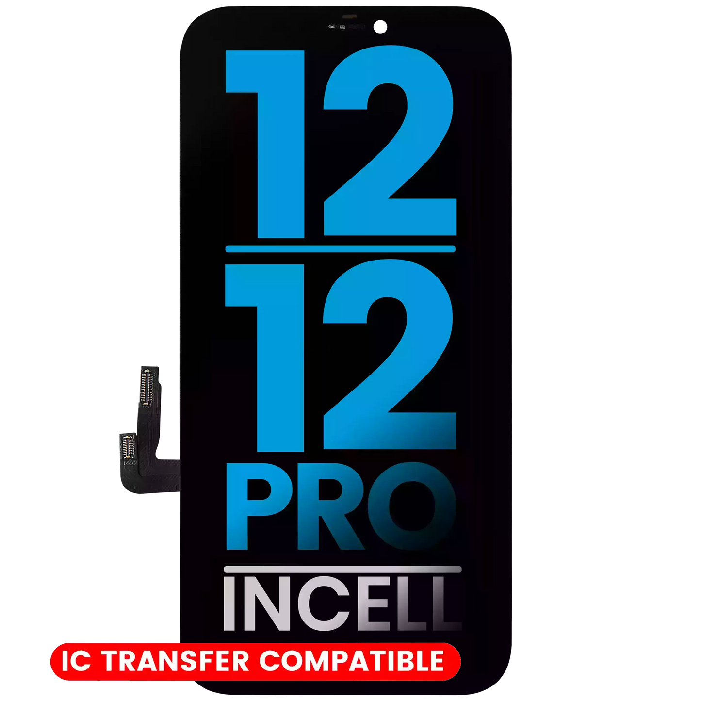 LCD Assembly For iPhone 12 / 12 Pro (Aftermarket / Incell)