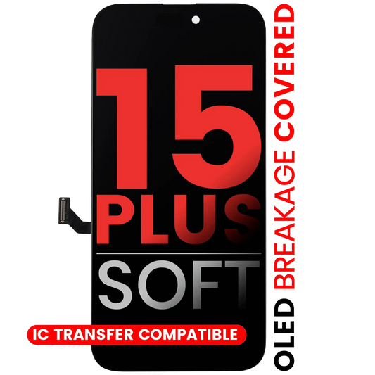 OLED Assembly For iPhone 15 Plus (Aftermarket Pro: XO7 Soft)