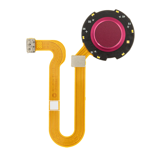 Fingerprint Reader With Flex Cable For Motorola One Hyper (XT2027 / 2020) (Fresh Orchid) - Motorola replacement part - product image 1 - SKU 107082023414