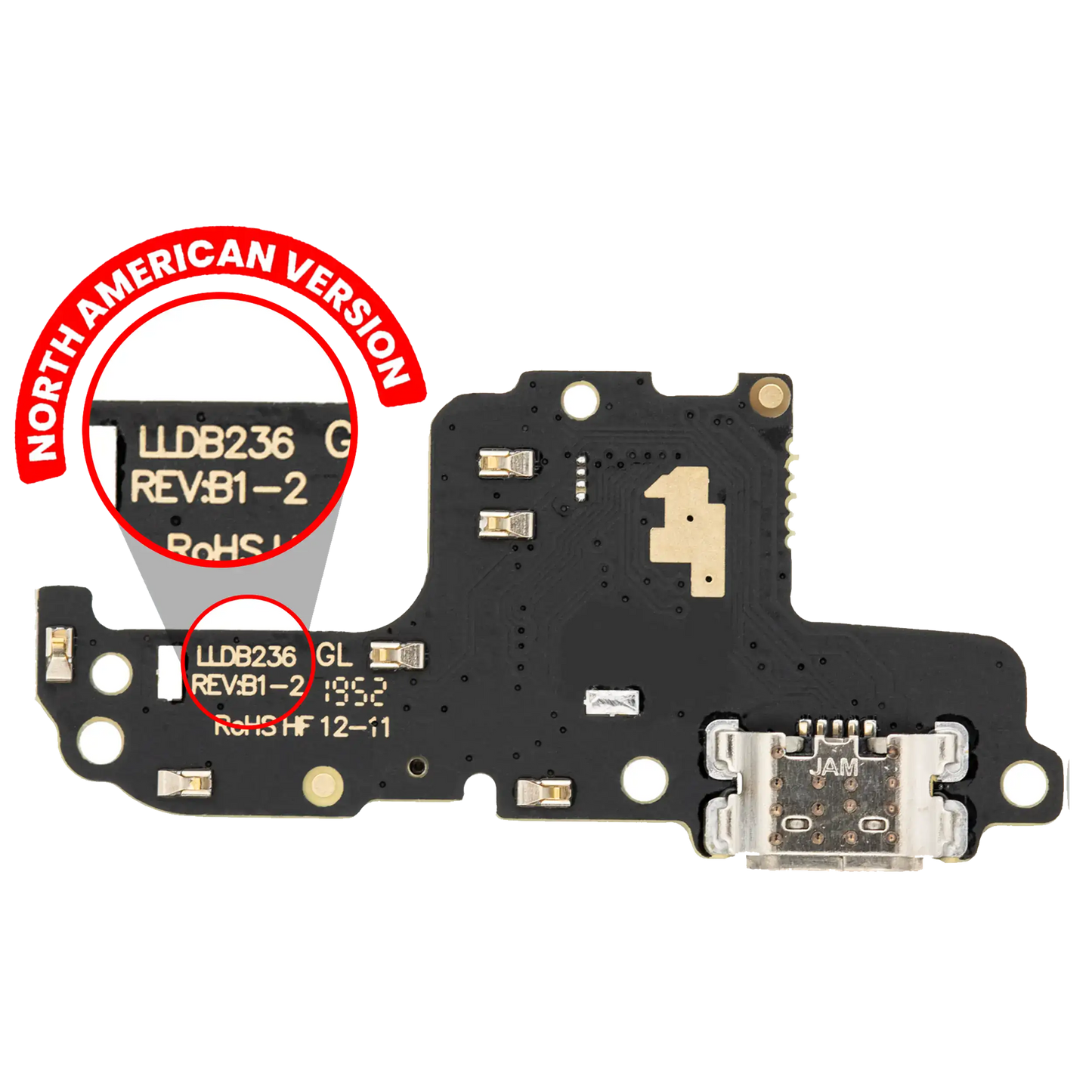 Charging Port Board For Motorola Moto E (XT2052 / 2020) (US Version) - image 1