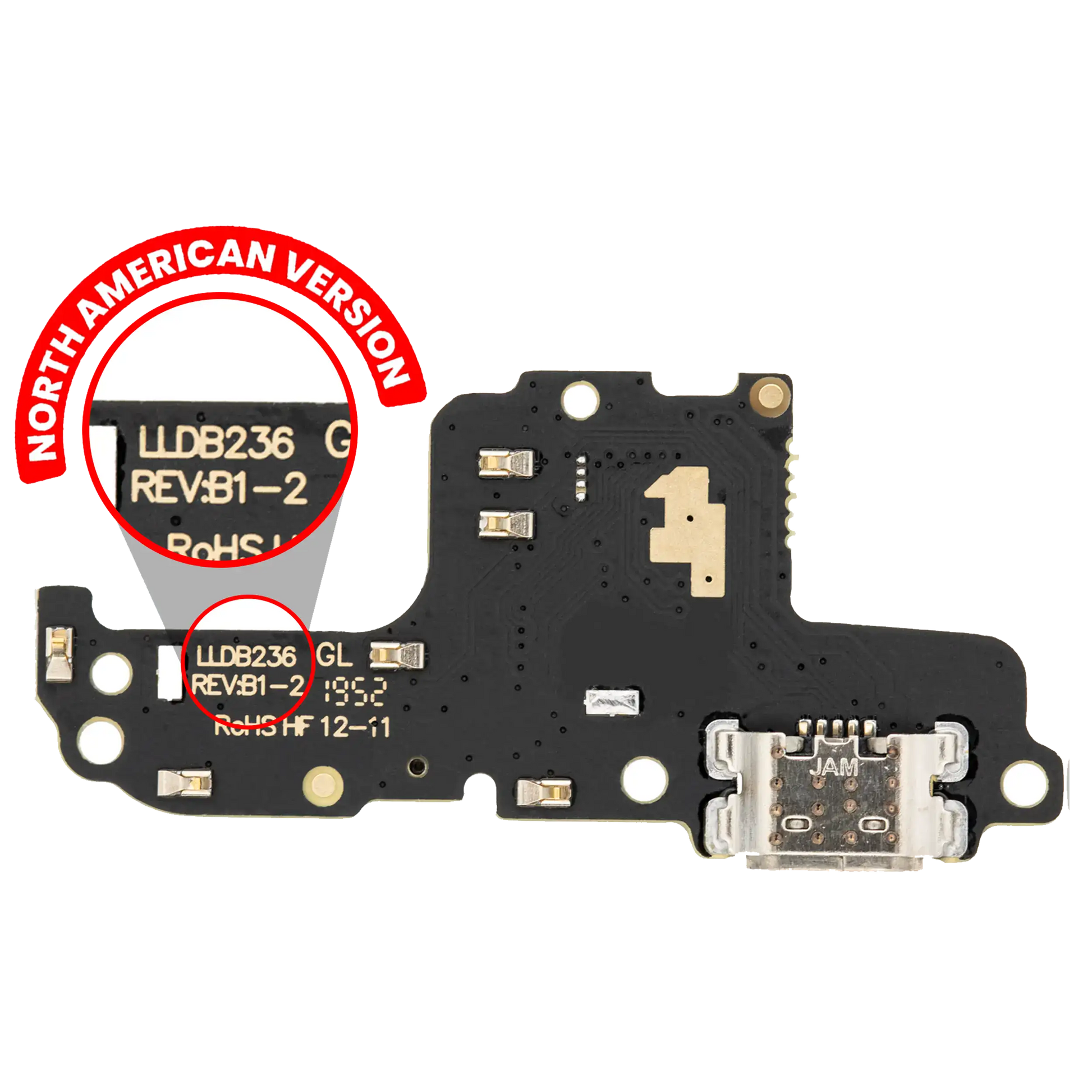 Charging Port Board For Motorola Moto E (XT2052 / 2020) (US Version) - image 1