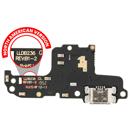 Charging Port Board for Moto E (XT2052 / 2020) - Motorola charging port repair part, SKU 107082023622, product image 1