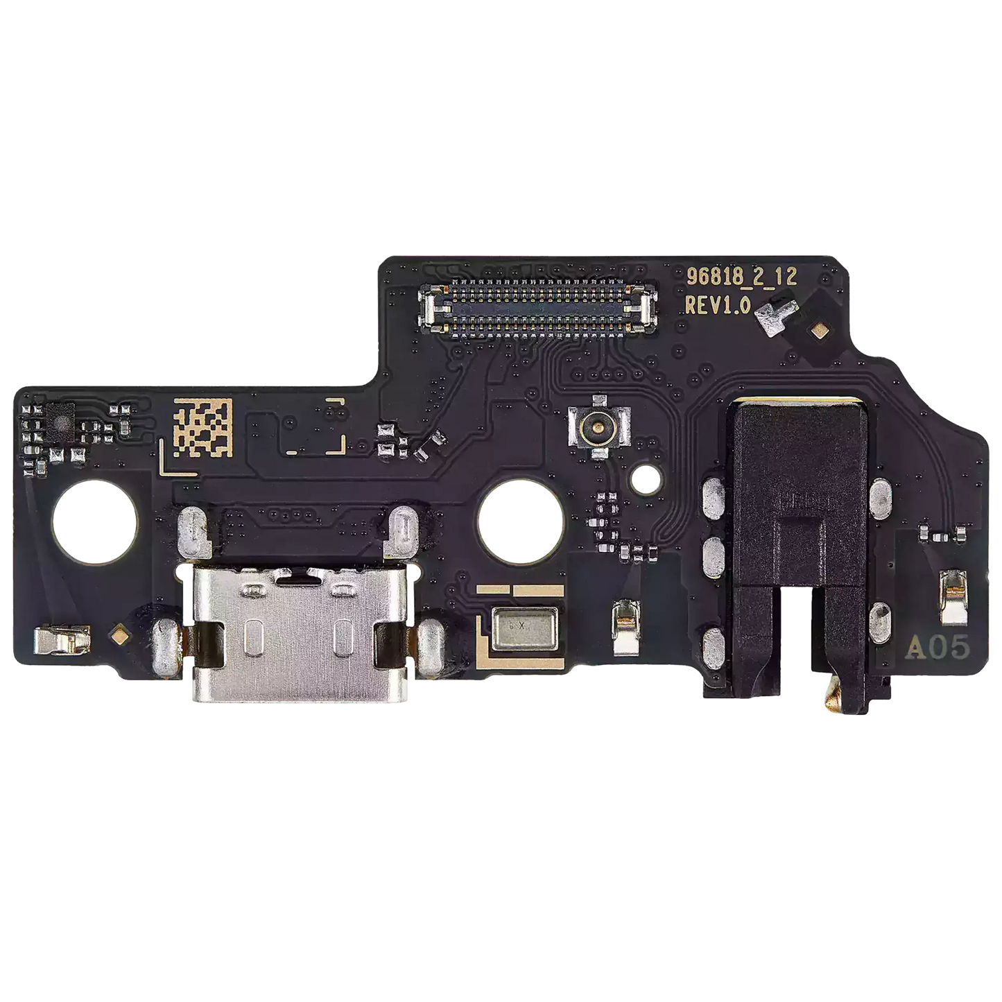 Charging Port Board With Headphone Jack For Samsung Galaxy A05 (A055 / 2023) (Premium) replacement part product image 1 - SKU 107082138623