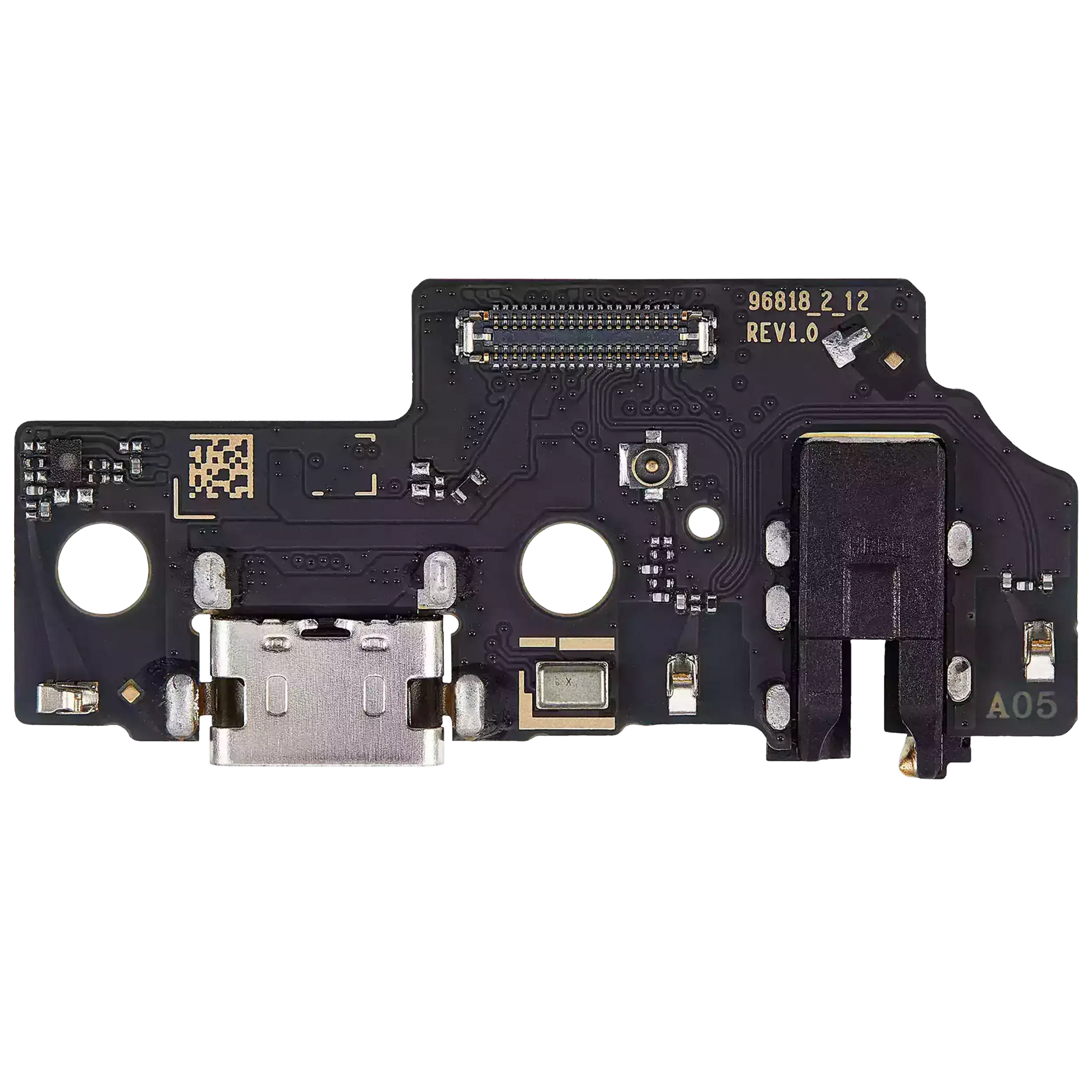 Charging Port Board With Headphone Jack For Samsung Galaxy A05 (A055 / 2023) (Premium) replacement part product image 1 - SKU 107082138623